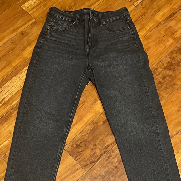 American Eagle Outfitters Denim - Black Regular Strigid Jeans